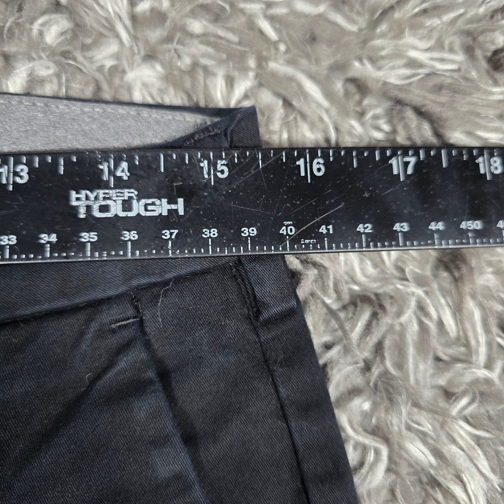 Express Mens Slim Fit Chino Pants Black 28x30 Stretch Cotton Blend Casual Work - Picture 6 of 10